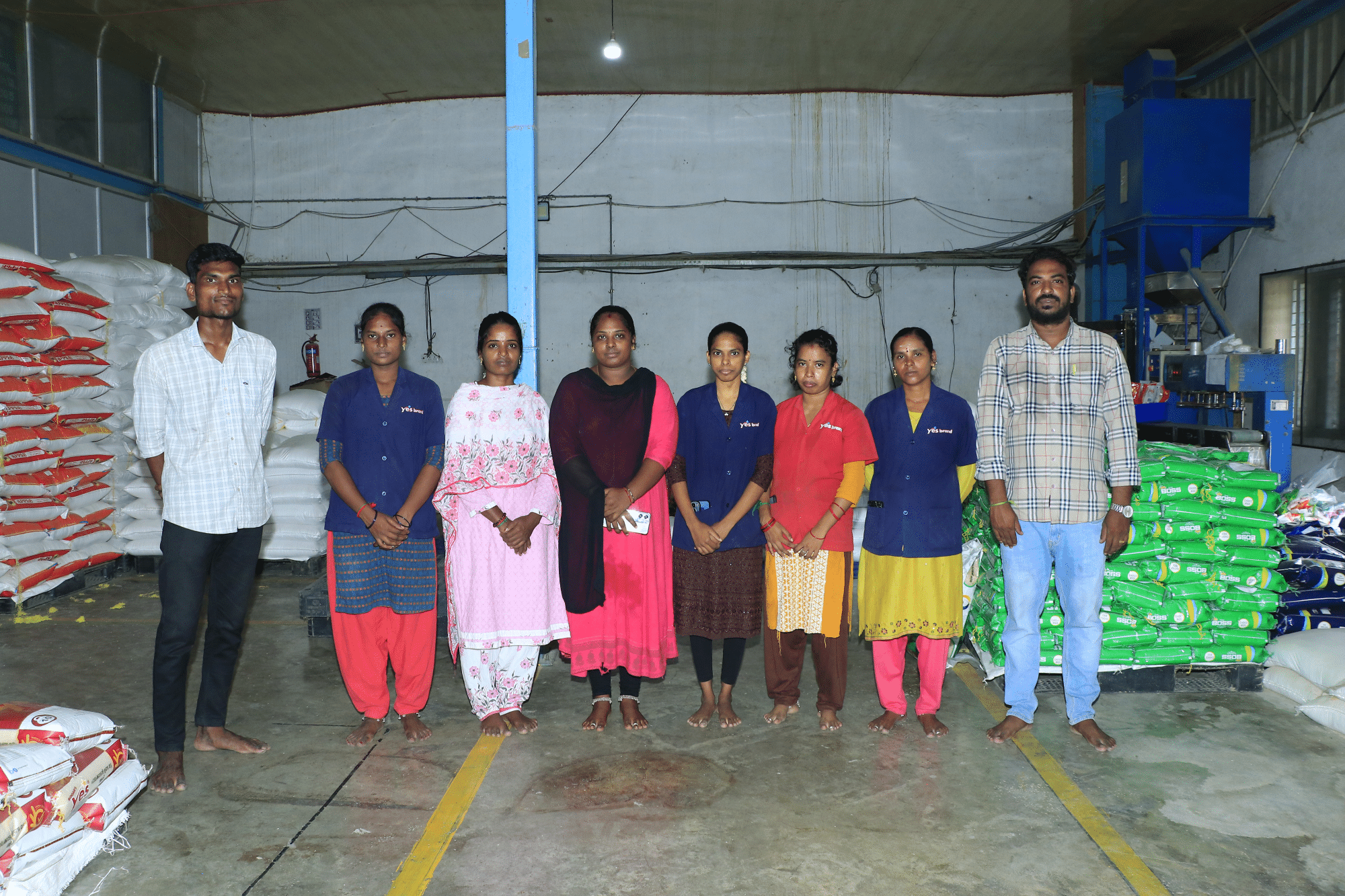 vahinfoodindustries Warehousing team